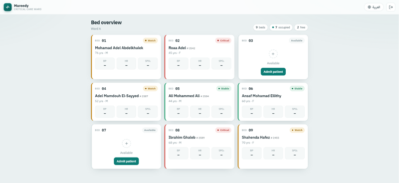 Clinic Management PWA project screenshot