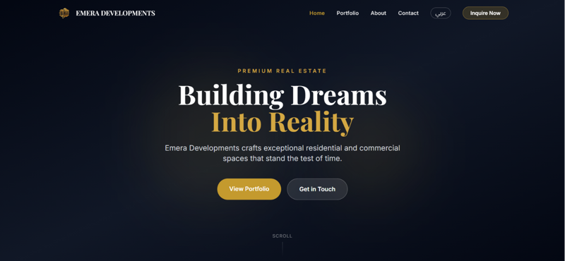Emera Developments project screenshot